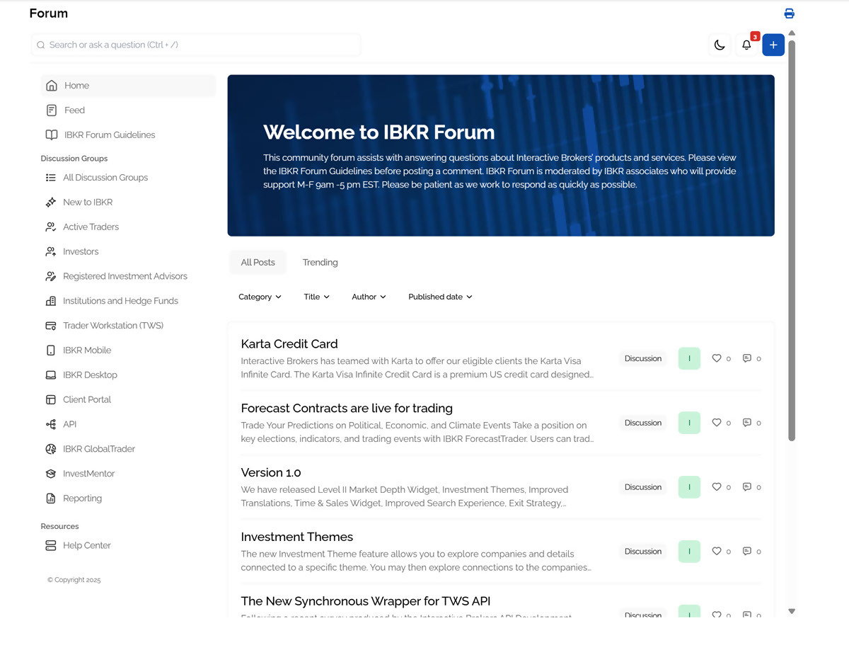 YMC Forum Example
